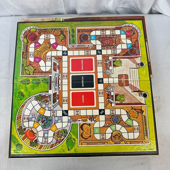 Whodunit Mystery Detective Board Game By Selchow & Righter Vintage 1972 Complete - Picture 9 of 9